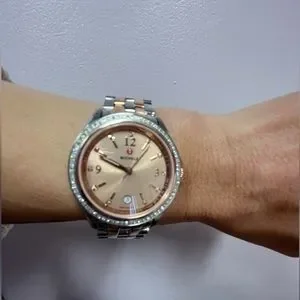 Michele | Accessories | Michele Belmore Diamond Watch With  display picture 1